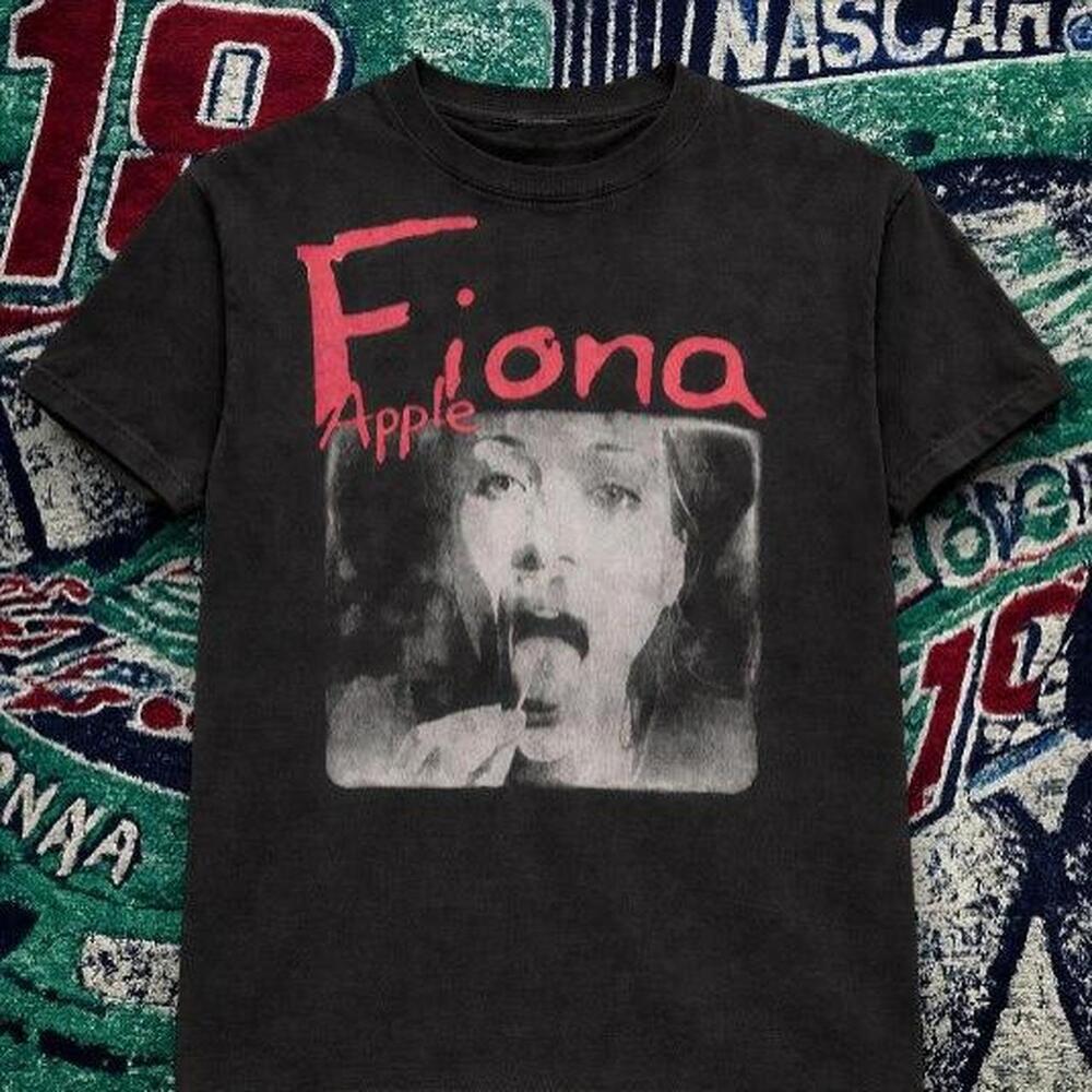 Y2K Grunge Fiona Apple Graphic Tee Black Unisex